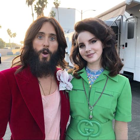 Lana Del Rey and Jared Leto, the faces of the new Gucci Guilty .